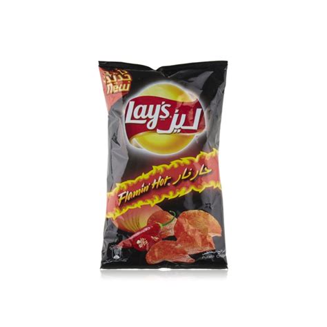 Lays Flamin Hot Potato Chips G Price In Uae Spinneys Uae Supermarket Kanbkam