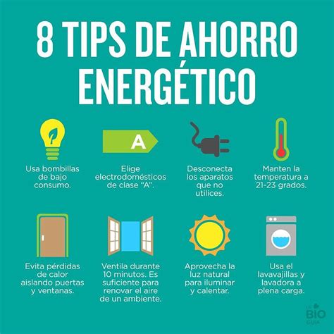 8 TIPS DE AHORRO ENERGÉTICO