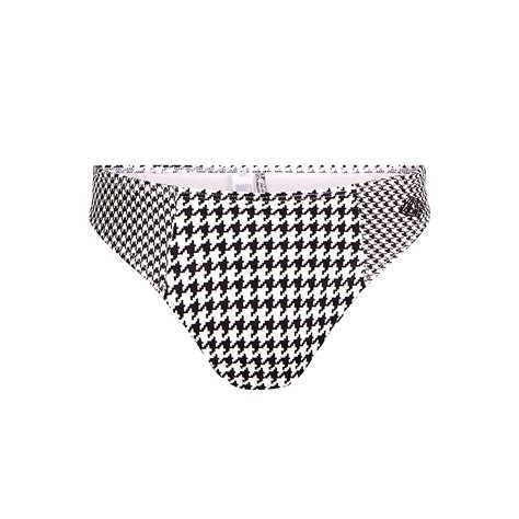 Tommy hilfiger Zendaya Check High Cut Bikini Bottom Dressinn Badetøy