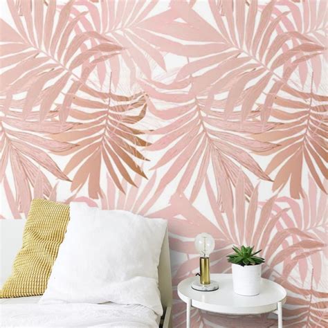 Removable Wallpaper Pink Etsy