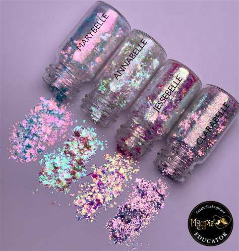 premium magpie iridescent dust flakes