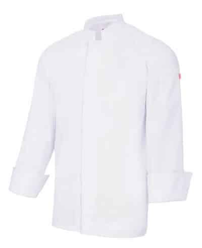 VELILLA CHAQUETA DE COCINA STRETCH CON CIERRE CENTRAL Renza Uniformes