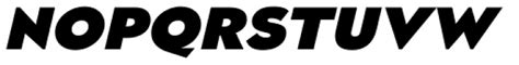 Naked Power Black Italic Font Sans Serif Modern What Font Is