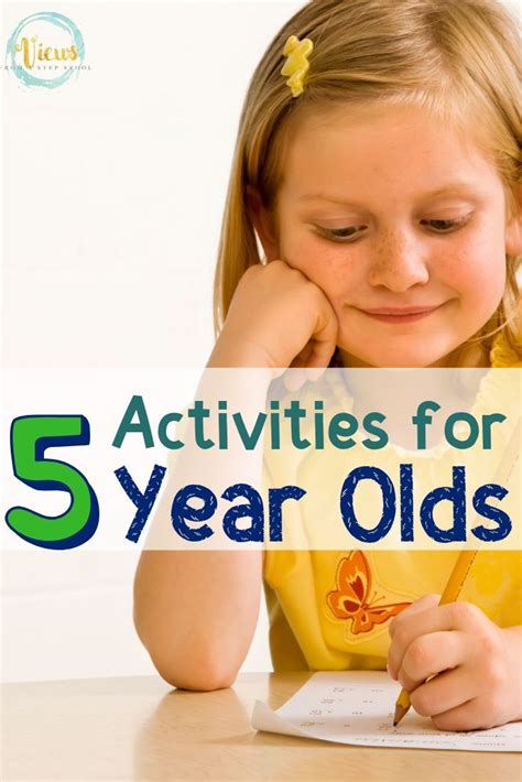 55 Easy Activities For 5 Year Olds Artofit