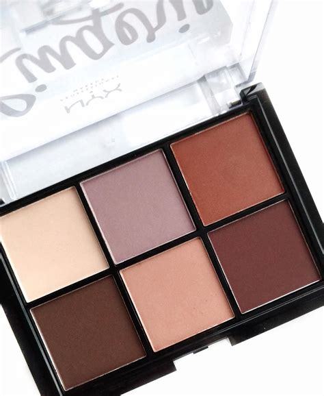 NYX Lid Lingerie Shadow Palette Review Swatches Jen Phelps