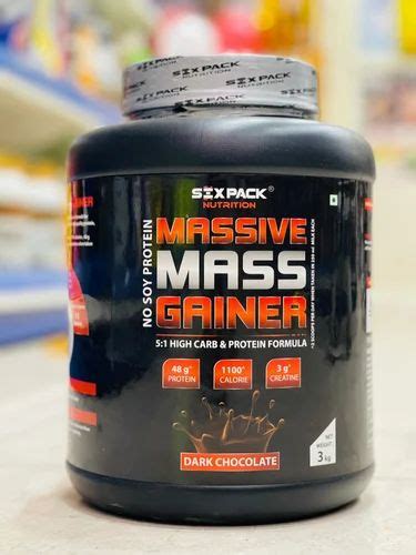Chocolate Massive Mass Gainer, 3 Kg at ₹ 2500/piece in Raja Sansi | ID ...