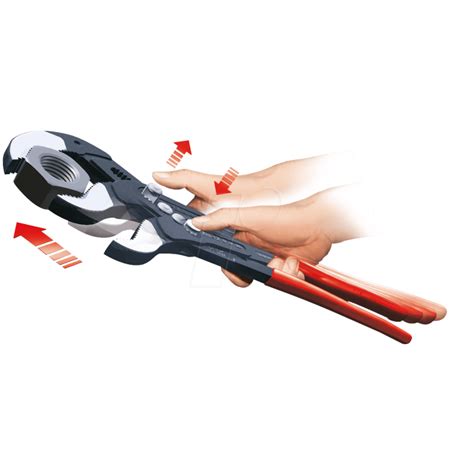 Водопроводен ключ "Кобра" KNIPEX 8702300 T | SUNEUROPA