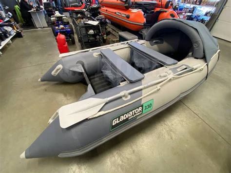 Лодка Gladiator Е330PRO кредит/рассрочка, без двигателя, 2024 год, 3,30 ...