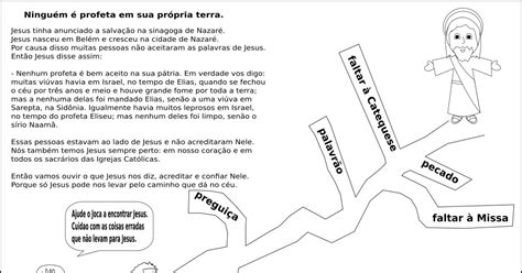 Ninguém O É Em Sua Terra - Atividde - Ache o caminho certo - Ninguém é profeta em sua terra - para ...