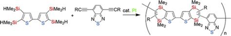 二噻吩环己二烯环与苯并噻二唑缩合的联噻吩聚合物的合成及光学性质journal Of Organometallic Chemistry X Mol