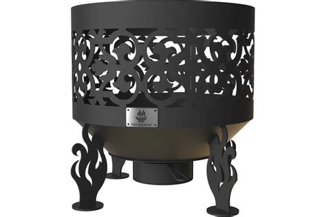 Костровая чаша FIRE-HOUSE Ажурная диаметр 600 мм, с зольником Ch9 ...