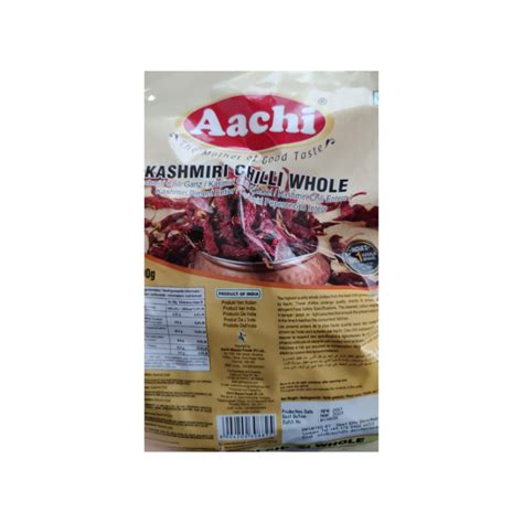 Aachi Kashmiri Chilli Whole G Sangamitra Bit Grocery