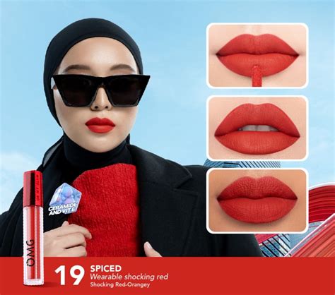 Oh My Glam Matte Kiss Lip Cream Matte Last Lipcream Omg Lipcream