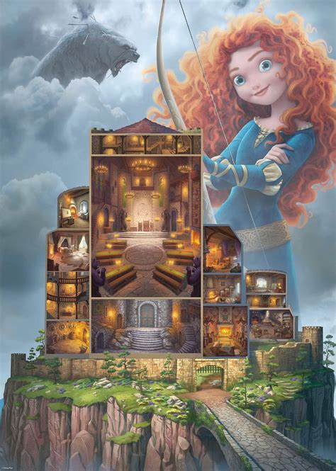 Ravensburger Disney Castle Collection Merida Piece Jigsaw Puzzle