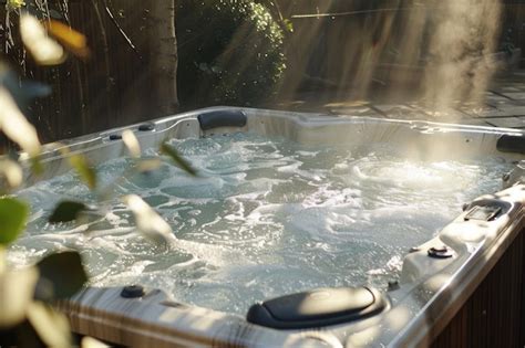 Premium Photo Hot Tub Outside Close Up