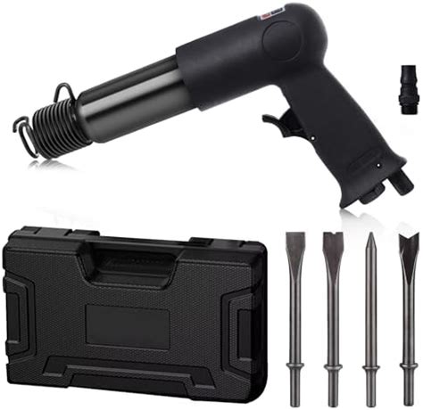 Amazon Long Barrel Air Hammer Kit Includes 4 Types Of Chisels