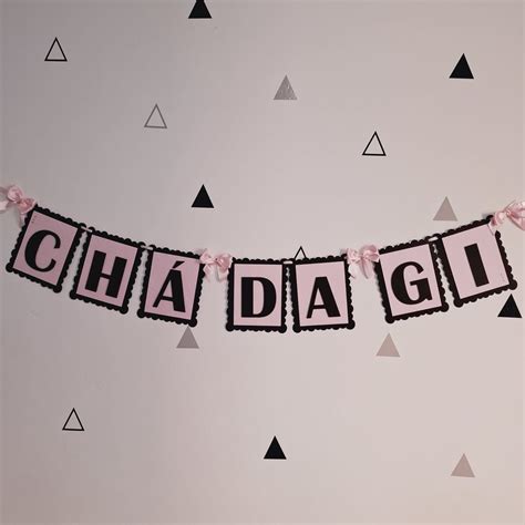 Bandeirola 3d Chá de Lingerie Elo7 Produtos Especiais