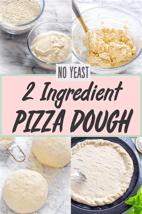 Easy No Yeast Homemade Pizza Dough Two Ingredients Artofit