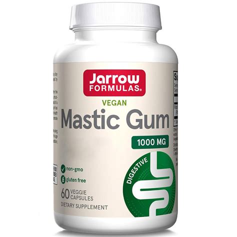 Mastic Gum 60 tabletek, Jarrow Formulas – skutecznie wspomaga ...