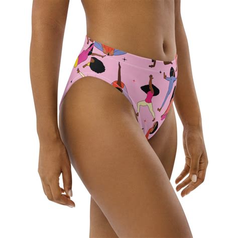 Yoga Wellness Recycled High Waisted Bikini Bottom Wildsuga