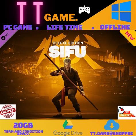 Sifu Digital Deluxe Edition Pc Fast Download Offline All Dlc