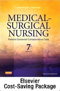 Biblio Medical Surgical Nursing Single Volume Text And Elsevier