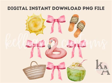 Summer Png Coquette Summer Png Pool Babe Png Trendy Summer Png Pool Life Png Beach Png