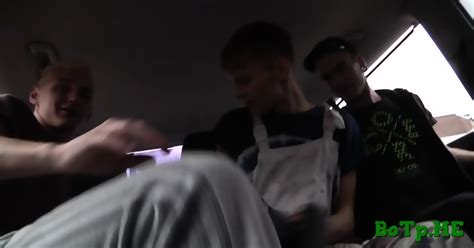 Nasty Sex Games Of Gays In A Car