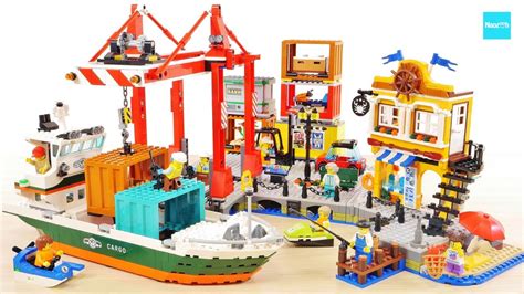 レゴ シティ レゴシティの波止場と貨物船 60422 ／ LEGO City Seaside Harbor with Cargo Ship ...