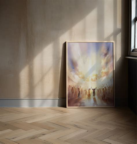 Second Coming of Jesus Christ Art Judgement Day Art Christian Bible ...