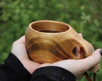 Wooden Mug Etsy