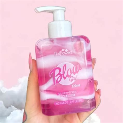 Kit Blow Girl Creme Hidratante Gel Aromatizante Beij Vel Para Virilha Ml Hot Flowers