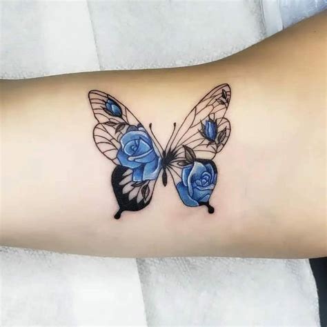 Butterfly With Flowers Tattoo Ideas That Will Blow Your Mind