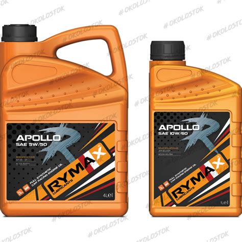 Моторное масло 10W60 RYMAX Apollo R | Okolo Stok