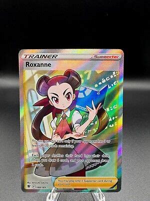 Pokemon Sword Shield Astral Radiance Roxanne Ultra Rare Trainer