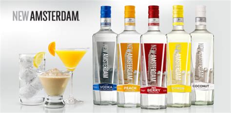 New Amsterdam Spirits - Pineapple Vodka - Orange Vodka | United ...