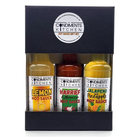 Hot Sauce Gift Collection The Condiments Kitchen