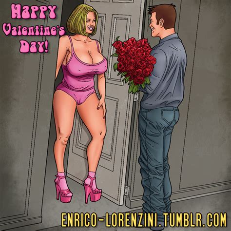 Happy Valentines Day Card By Lorenzini Hentai Foundry