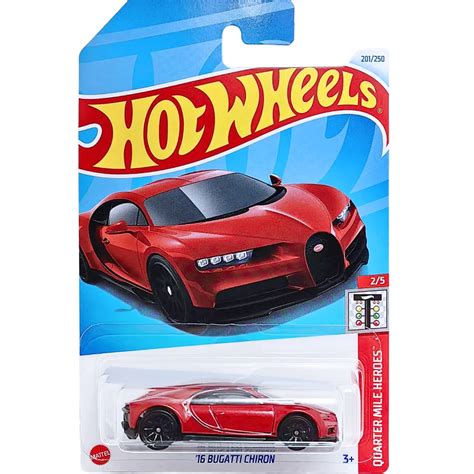 Hot Wheels 16 Bugatti Chiron Vermelha Lote M 2024 Shopee Brasil