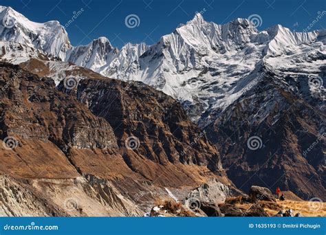 Lofty Mountains Stock Image Image Of Peak Autumn Height 1635193