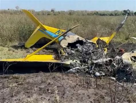 Aviao Caiu No Pantanal - Queda de avião mata 4 pessoas no Pantanal; veja vídeo | Alfinetei