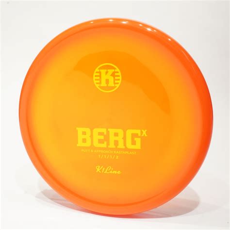 Kastaplast K1 Berg X Disc Golf Putter And Approach Disc