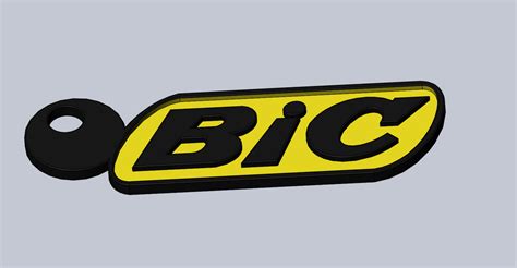 Free 3D file BIC keychain・3D print design to download・Cults