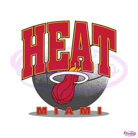 Miami Heat Basketball Team NBA 2023 Png Silhouette Files - Oladino