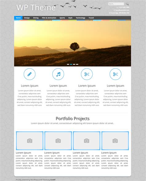 The WP - Free Responsive WordPress Theme - CeeWP