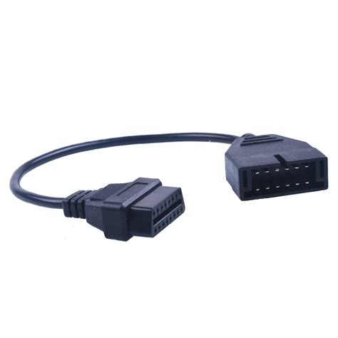 For GM 12 Pin 12Pin OBD 2 Connector Adapter Gm 12 pin obd2 obdii Auto ...