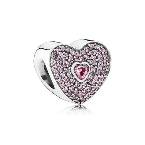 PANDORA | Charm Dolce Cuore | Браслет пандора, Подвески, Пандора