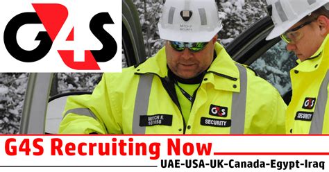 G4s Security Jobs G4s Careers Uae Usa Uk Canada Iraq 100 Jobs