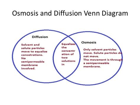 Osmosis n diffusion