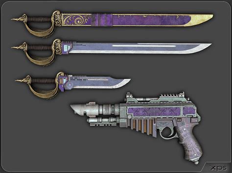 Kal Jerico Weapon Set By Aleksiszet By Aleksiszet On DeviantArt